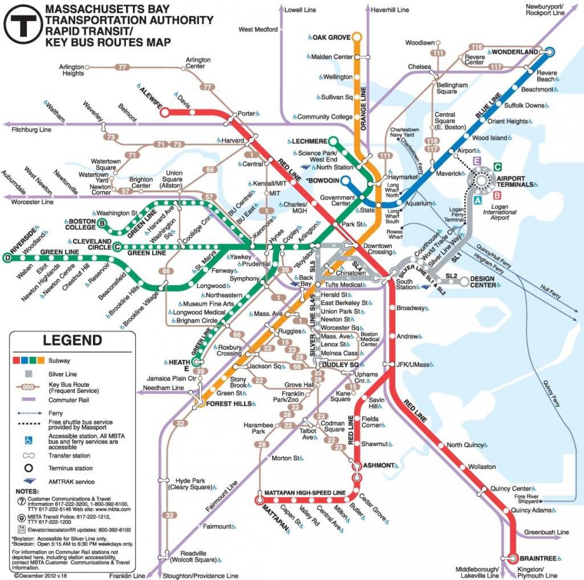 Philadelphia verejnej dopravy mapu