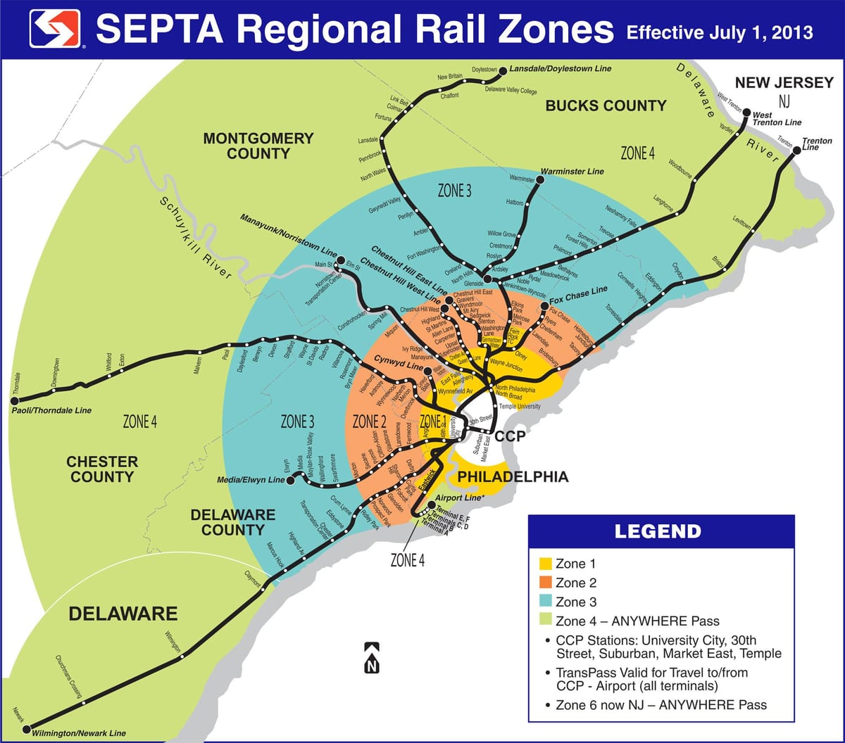 mapa Septa zóna